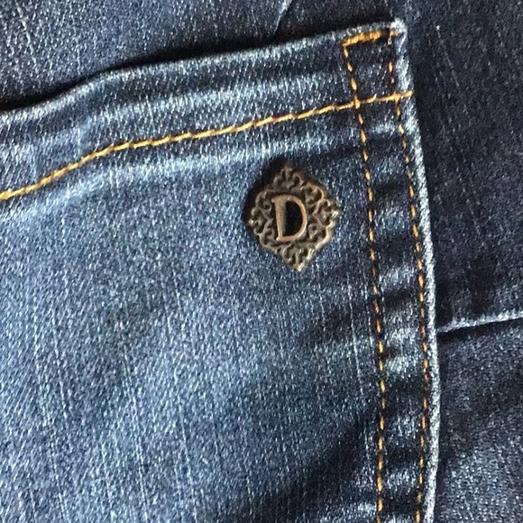 sac513 ♀️Democracy Absolutions Ankle Women's Size 12 Denim Blue Jeans - Picture 5 of 6